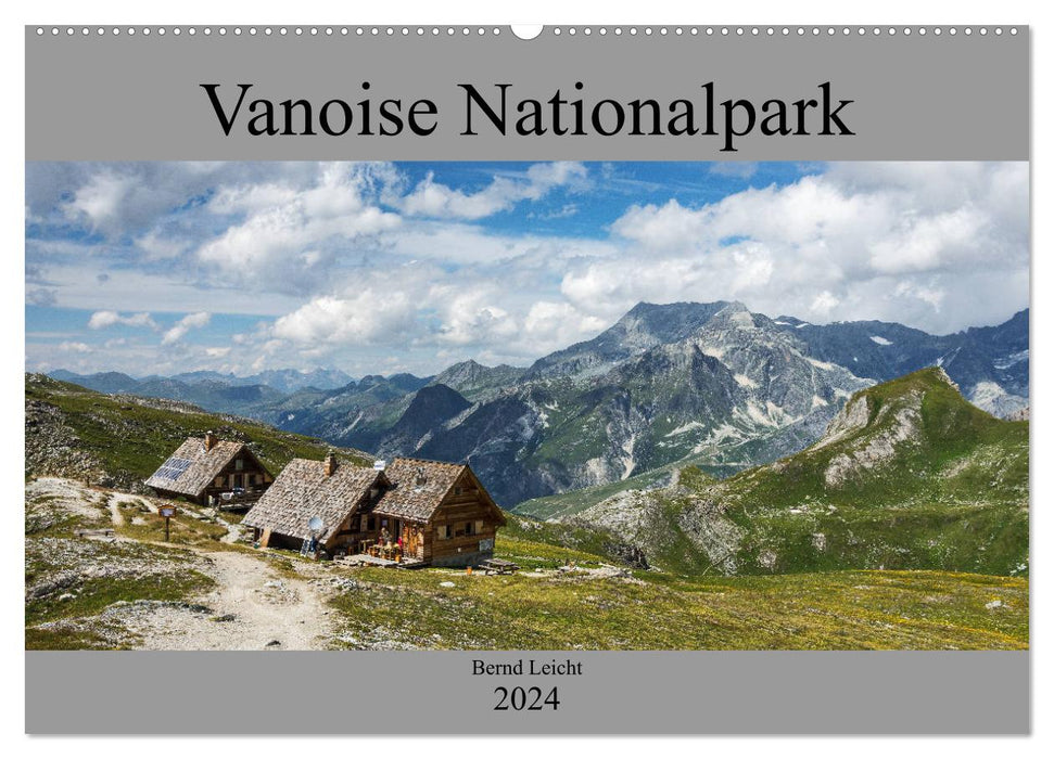 Parc National de la Vanoise (Calendrier mural CALVENDO 2024) 