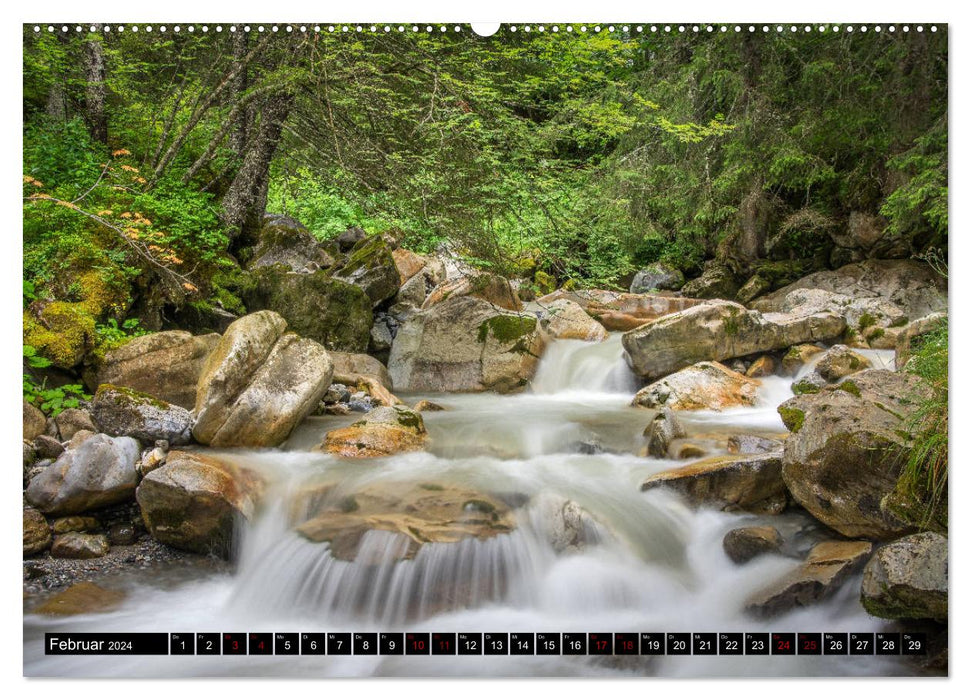 Parc National de la Vanoise (Calendrier mural CALVENDO 2024) 