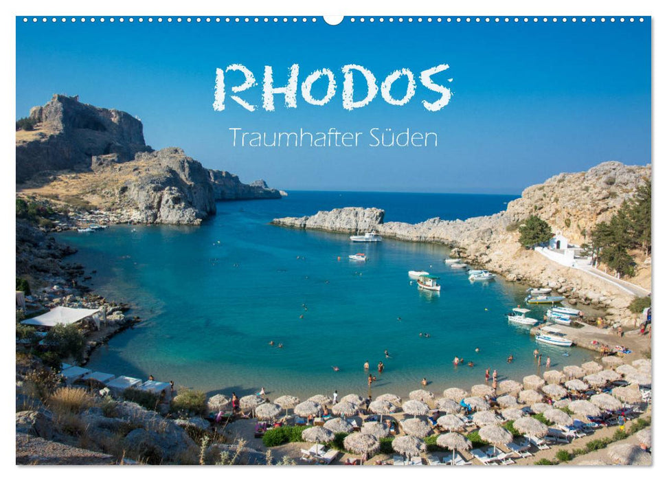 Rhodos - Traumhafter Süden (CALVENDO Wandkalender 2024)
