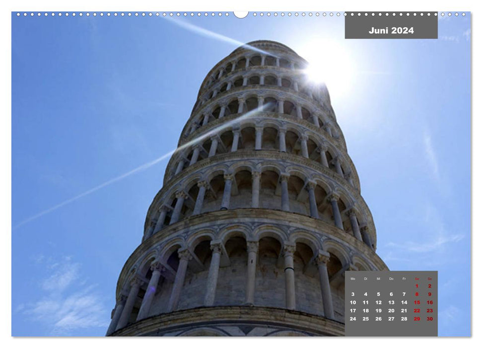 Toscane - l'une des plus belles régions d'Italie (calendrier mural CALVENDO 2024) 