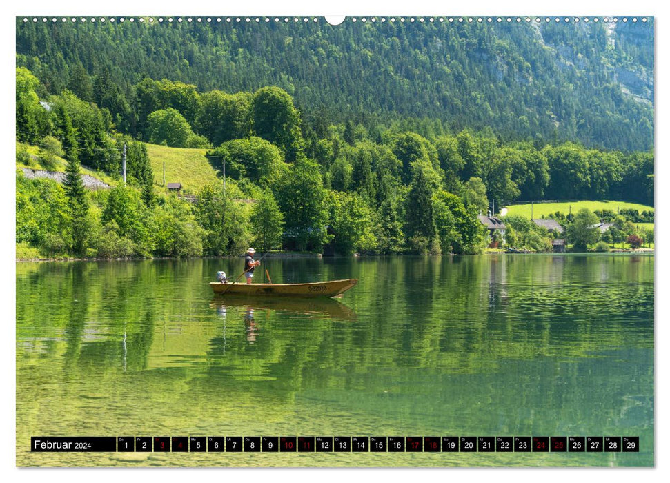 Welterberegion Hallstatt Dachstein (CALVENDO Premium Wandkalender 2024)