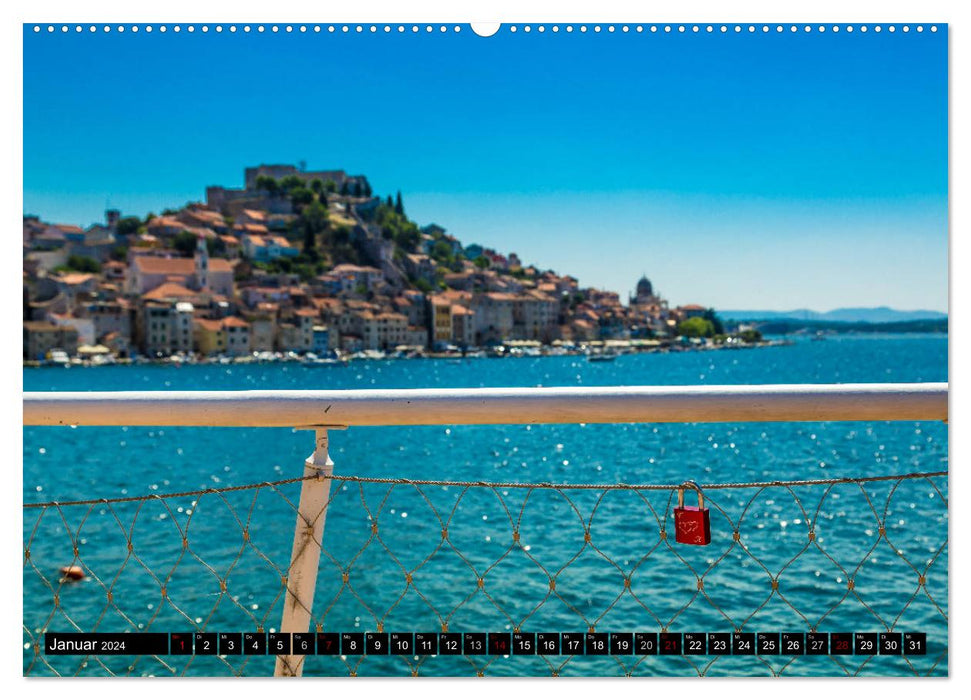 Sommer in Dalmatien - Sonne, Strand und mehr! (CALVENDO Premium Wandkalender 2024)