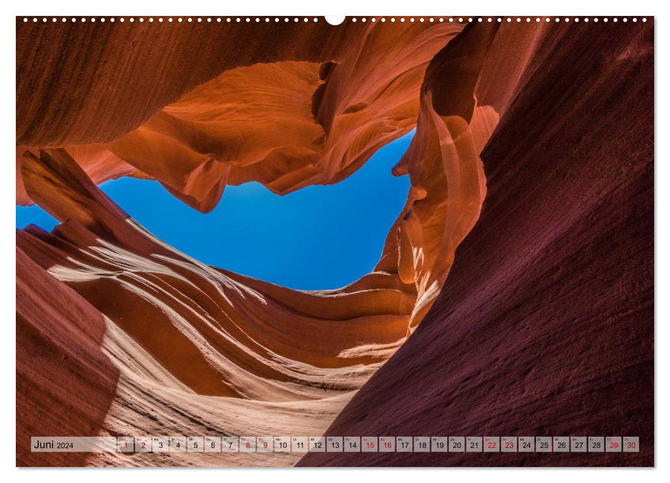 Arizona - Slot Canyons (CALVENDO Premium Wandkalender 2024)