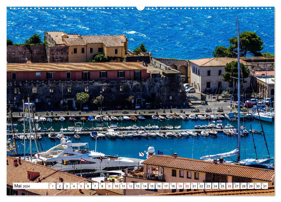 Impressionen aus Portoferrario - Elba (CALVENDO Wandkalender 2024)
