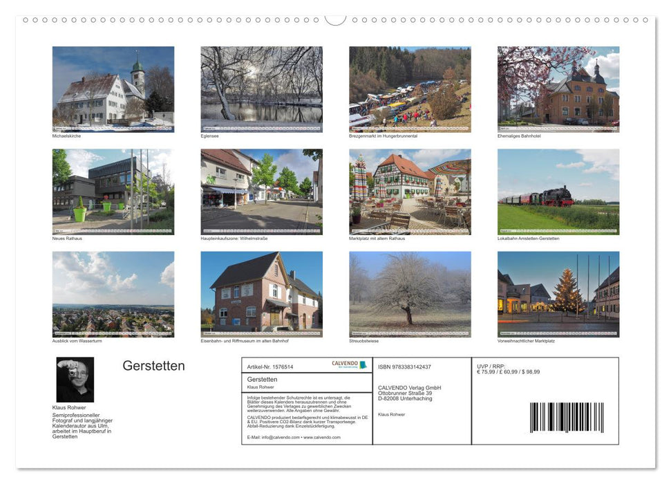Gerstetten (CALVENDO Premium Wandkalender 2024)