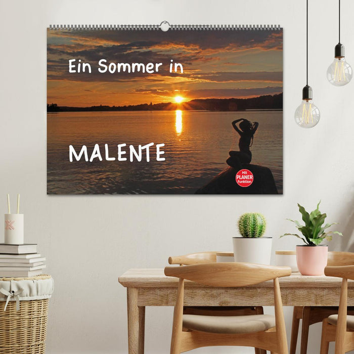Ein Sommer in Malente (CALVENDO Wandkalender 2024)