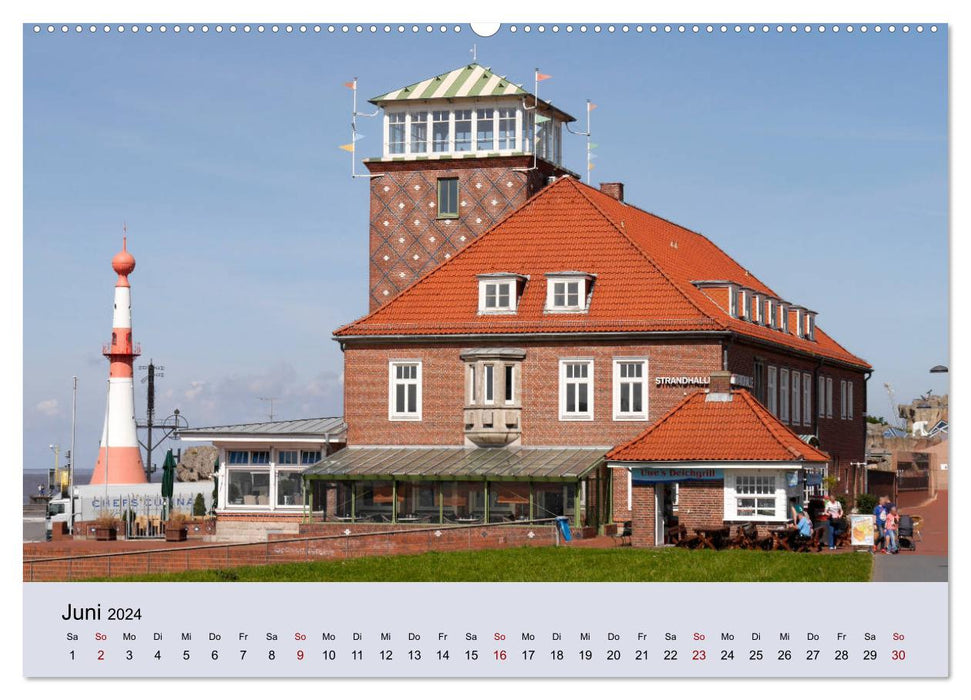 Bremerhaven. Die Seestadt an der Nordseeküste (CALVENDO Premium Wandkalender 2024)