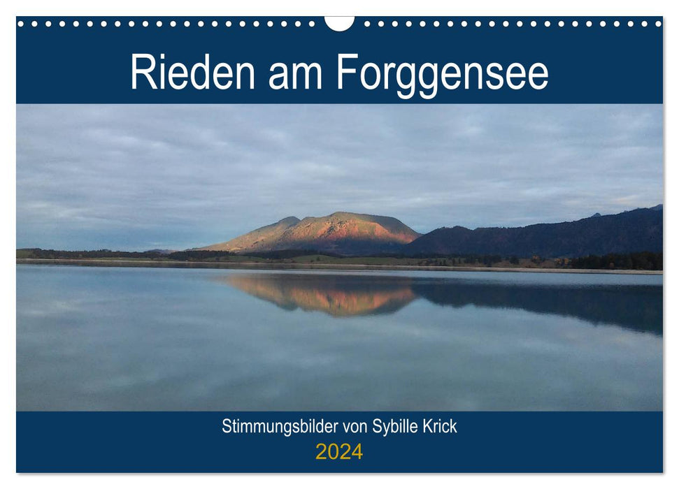 Rieden am Forggensee (CALVENDO Wandkalender 2024)