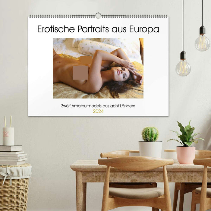 Erotische Portraits aus Europa (CALVENDO Wandkalender 2024)