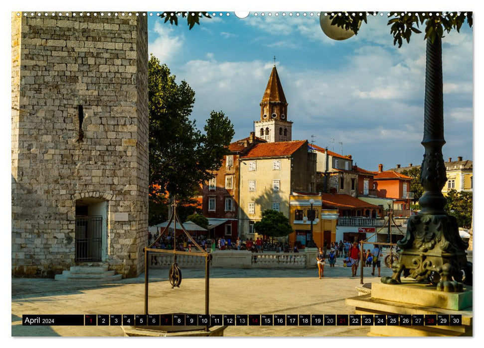 Sommer in Dalmatien - Sonne, Strand und mehr! (CALVENDO Wandkalender 2024)