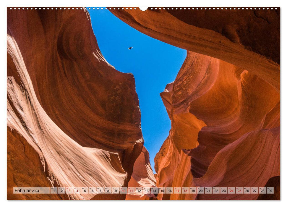 Arizona - Slot Canyons (CALVENDO Wandkalender 2024)