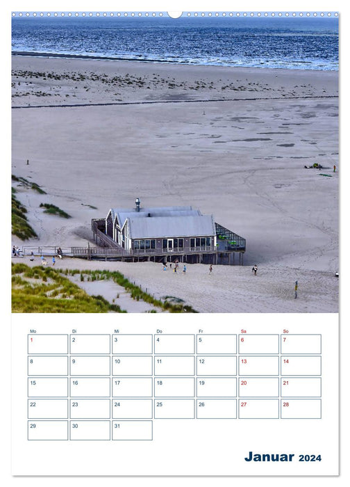 Texel - Momente die verzaubern (CALVENDO Wandkalender 2024)