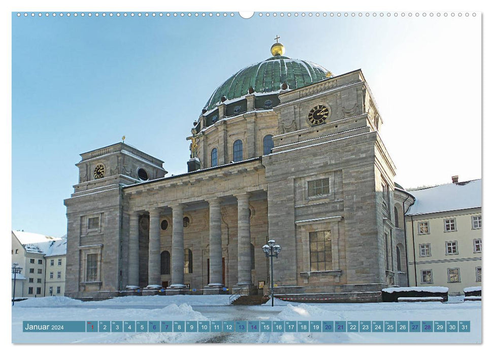 St. Blasien - Dom- und Kurstadt (CALVENDO Premium Wandkalender 2024)