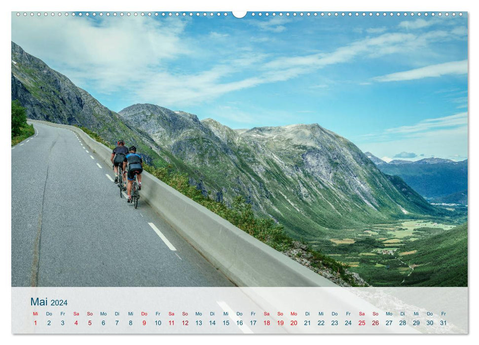 Norway from Oslo to Ålesund (CALVENDO wall calendar 2024) 