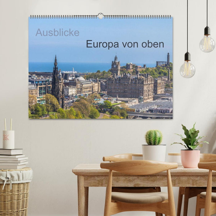 Ausblicke - Europa von oben (CALVENDO Wandkalender 2024)
