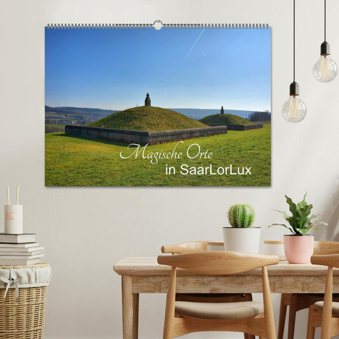 Magical places in SaarLorLux (CALVENDO wall calendar 2024) 