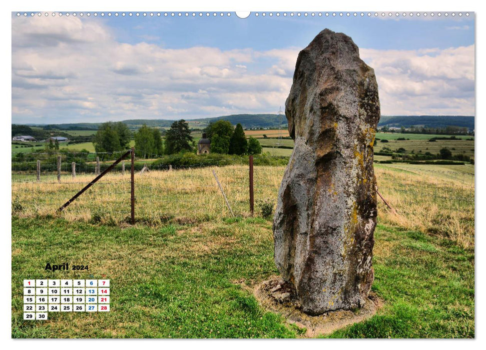 Lieux magiques à SaarLorLux (Calendrier mural CALVENDO 2024) 