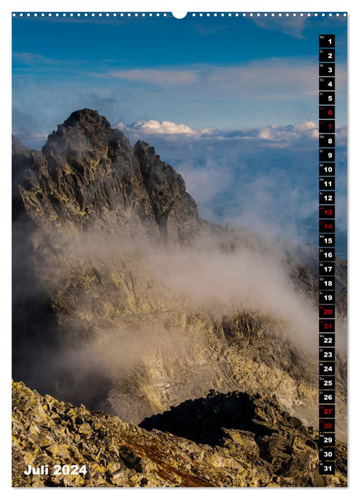 Impressionen aus der Tatra (CALVENDO Premium Wandkalender 2024)