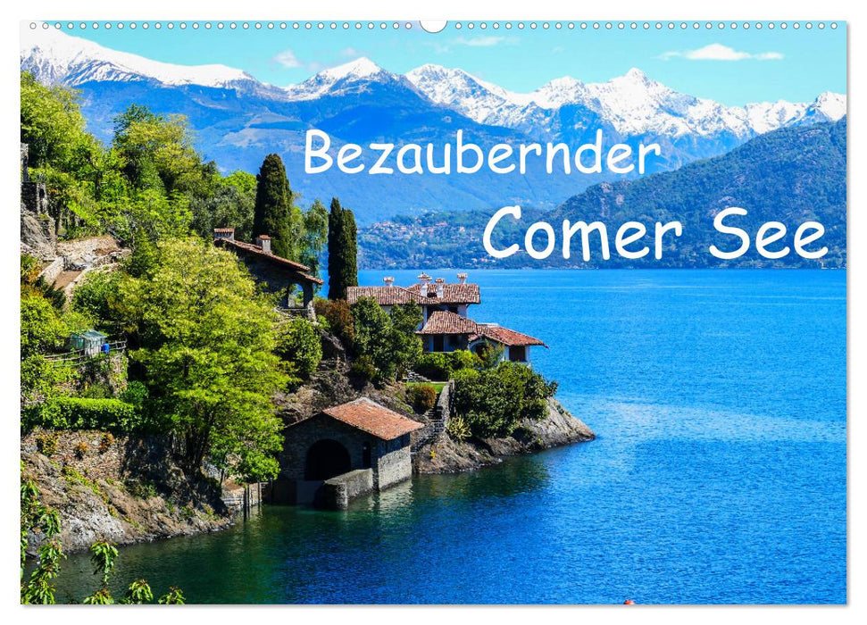 Bezaubernder Comer See (CALVENDO Wandkalender 2024)