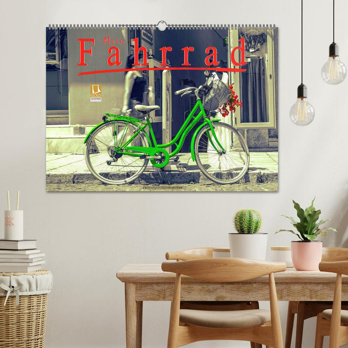 Mein Fahrrad (CALVENDO Wandkalender 2024)