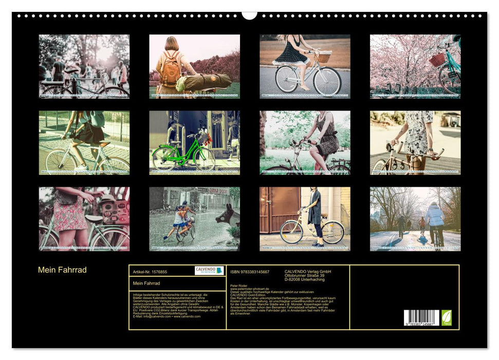 My bike (CALVENDO wall calendar 2024) 