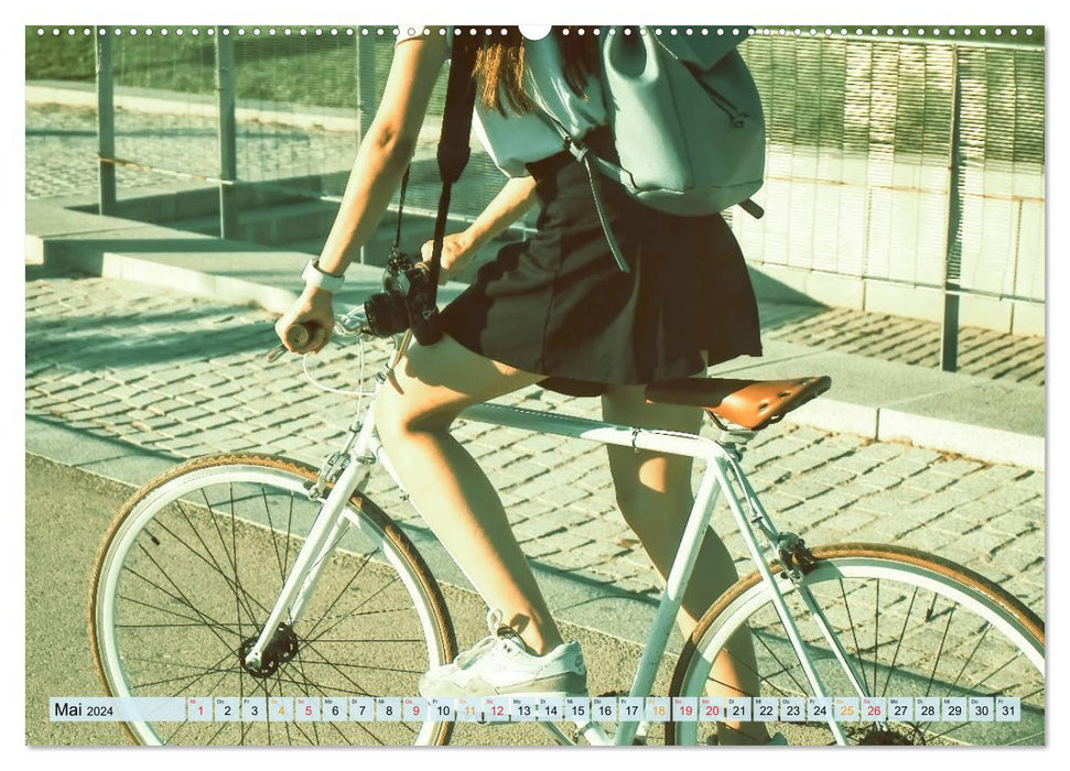 Mein Fahrrad (CALVENDO Wandkalender 2024)