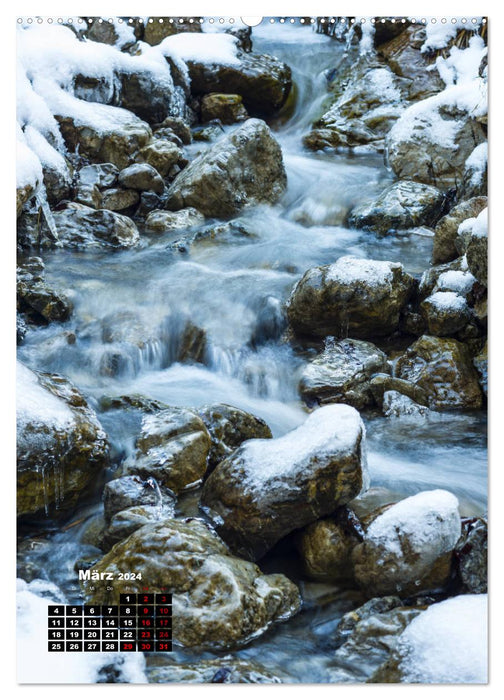 Leichte Wanderziele um Oberstdorf (CALVENDO Premium Wandkalender 2024)