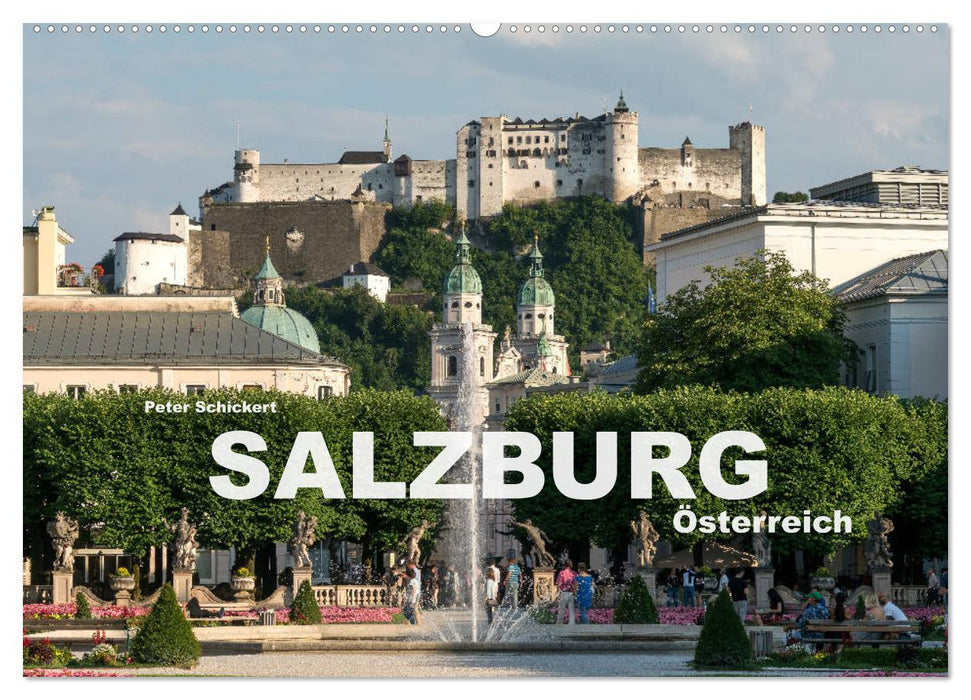 Salzbourg - Autriche (Calendrier mural CALVENDO 2024) 