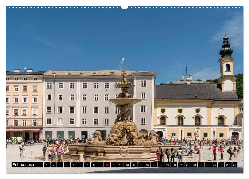 Salzburg - Österreich (CALVENDO Wandkalender 2024)