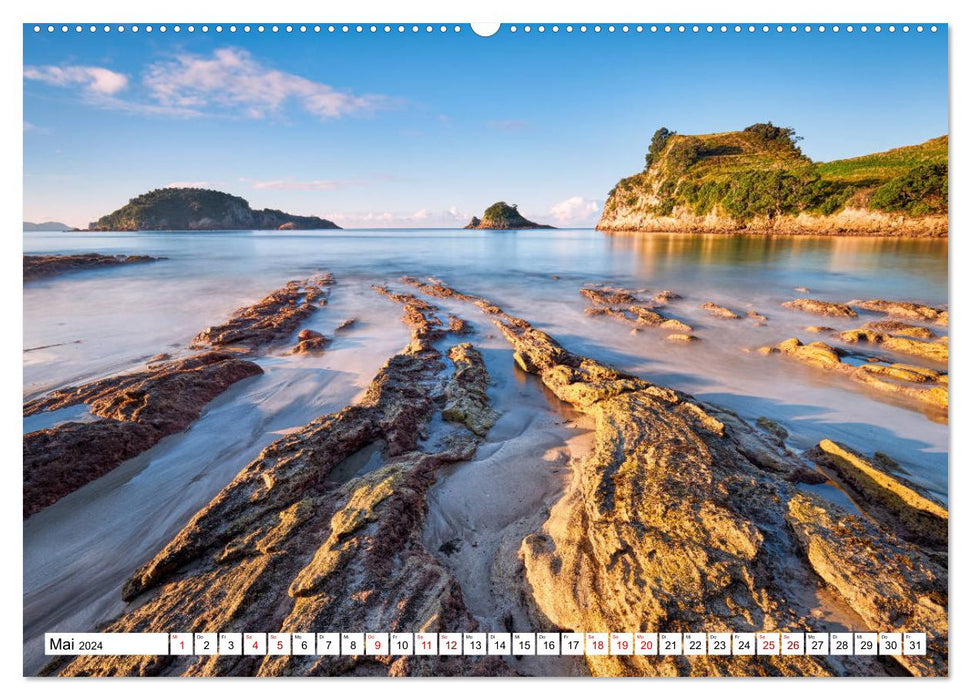 Neuseeland: Traumlandschaft zwischen Meer und Bergen (CALVENDO Premium Wandkalender 2024)