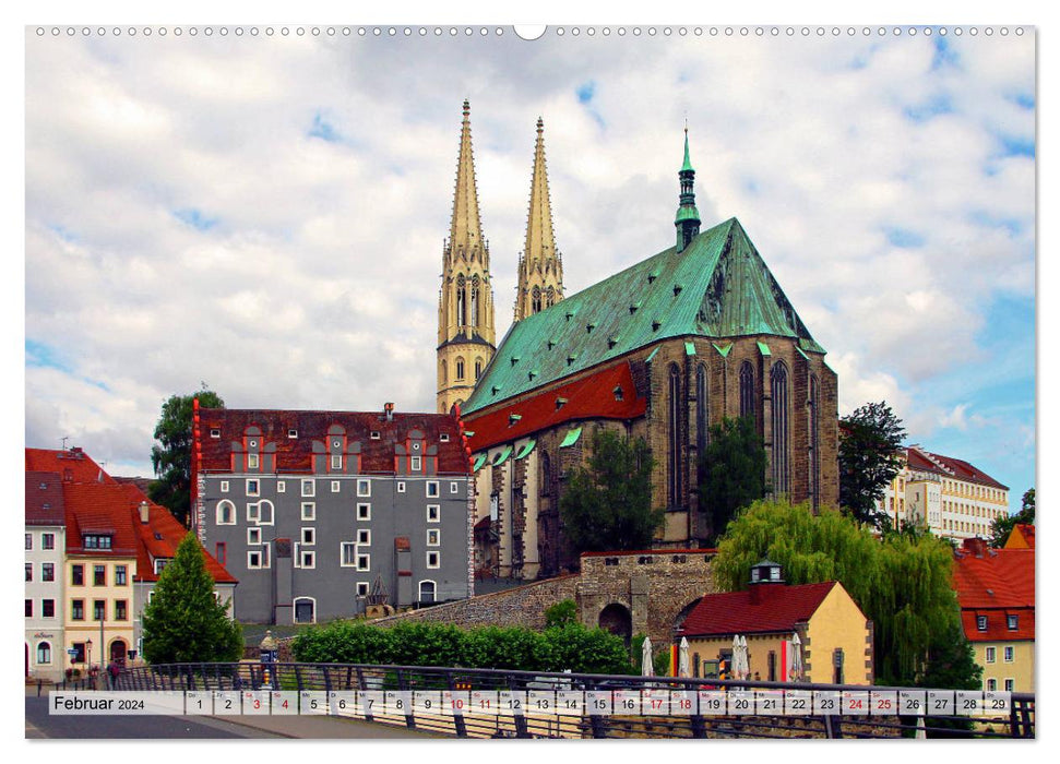 Görlitz - Die Stadt an der Neiße (CALVENDO Premium Wandkalender 2024)