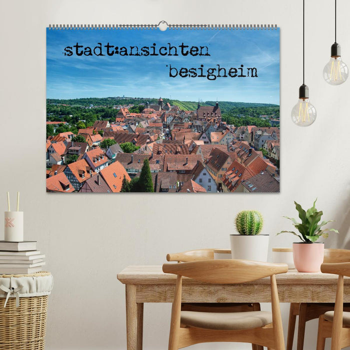 city:views of besigheim (CALVENDO wall calendar 2024) 