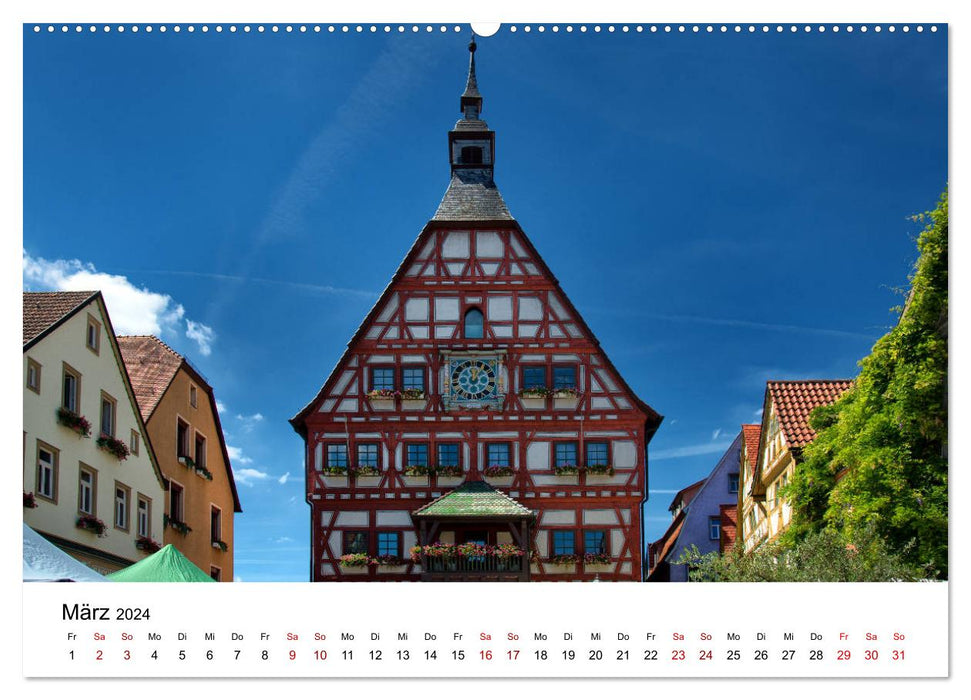 stadt:ansichten besigheim (CALVENDO Wandkalender 2024)