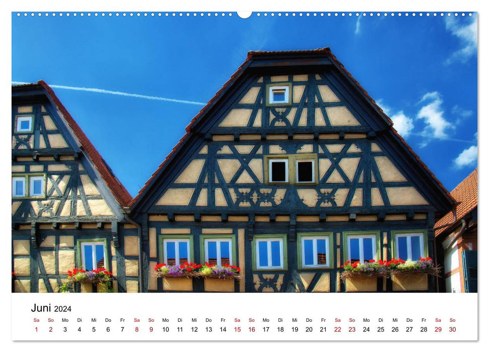 city:views of besigheim (CALVENDO wall calendar 2024) 