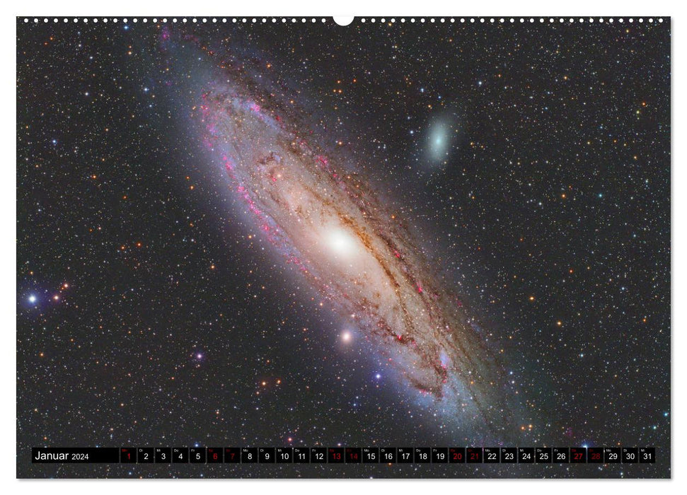 Nachthimmel (CALVENDO Premium Wandkalender 2024)