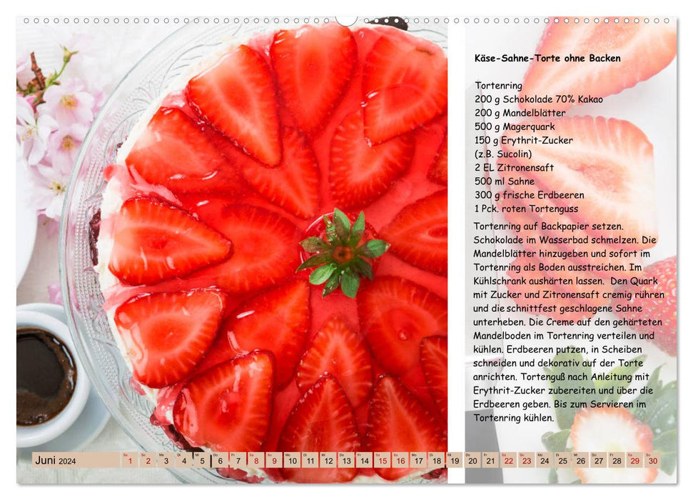 Low Carb 2.0 - Leichte Rezepte zum Selberkochen (CALVENDO Premium Wandkalender 2024)