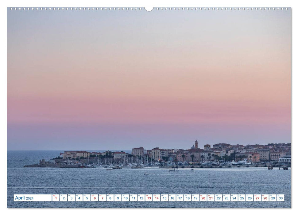 Korsika, das wilde Inselparadies im Mittelmeer (CALVENDO Premium Wandkalender 2024)