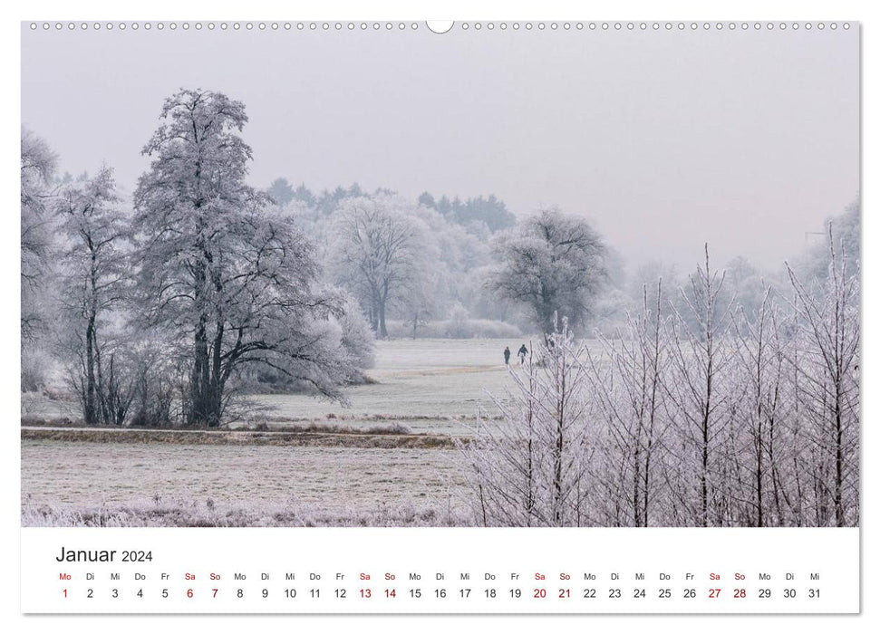 Schrobenhausen - Lenbachstadt in Spargelland (CALVENDO Premium Wall Calendar 2024) 