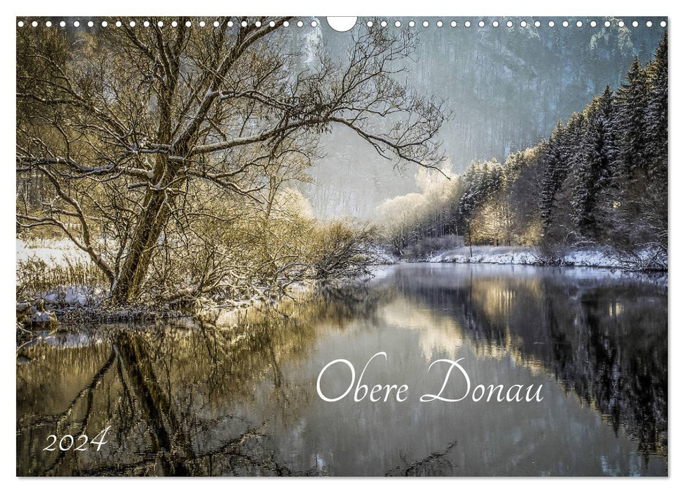 Obere Donau (CALVENDO Wandkalender 2024)