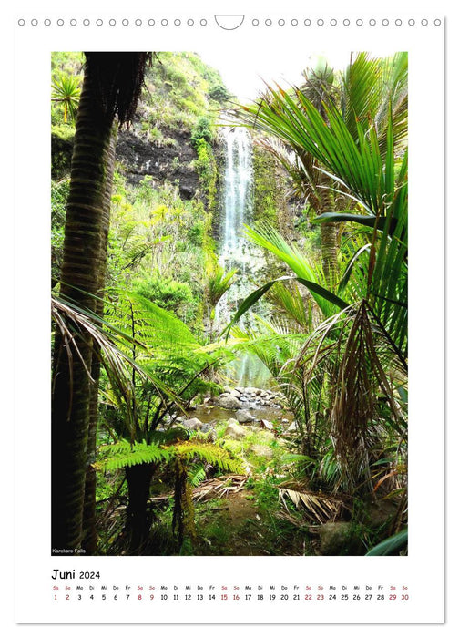 Waterfalls of New Zealand (CALVENDO wall calendar 2024) 