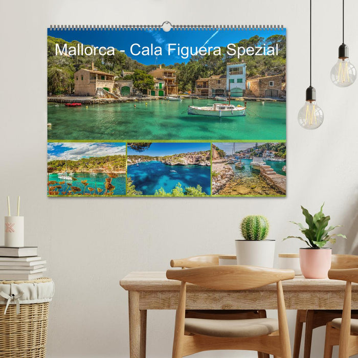 Majorque - Spécial Cala Figuera (Calendrier mural CALVENDO 2024) 