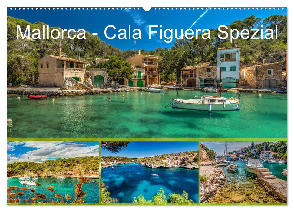 Mallorca - Cala Figuera Special (CALVENDO wall calendar 2024) 