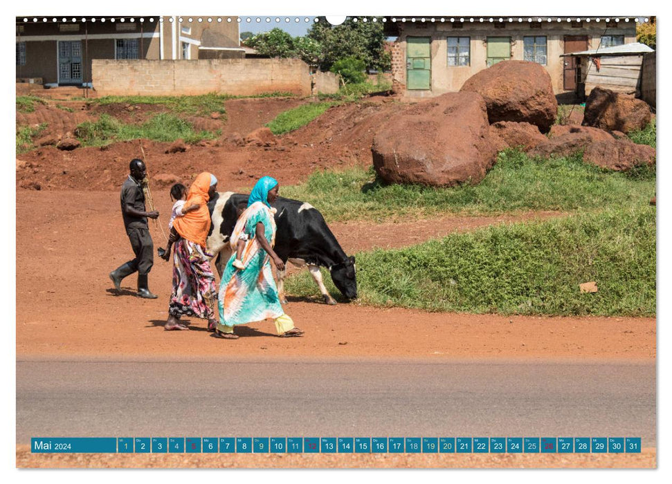 Insider tip Uganda (CALVENDO wall calendar 2024) 