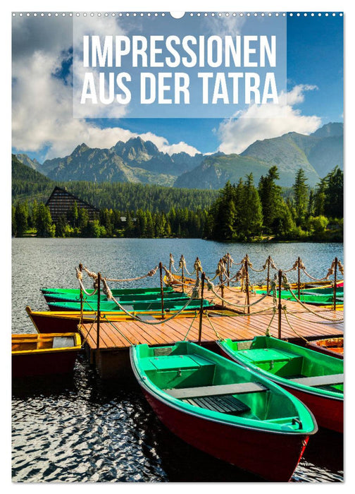 Impressionen aus der Tatra (CALVENDO Wandkalender 2024)