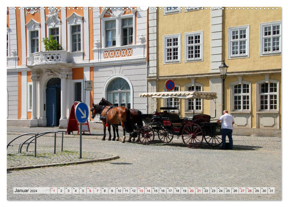 Görlitz - Die Stadt an der Neiße (CALVENDO Wandkalender 2024)