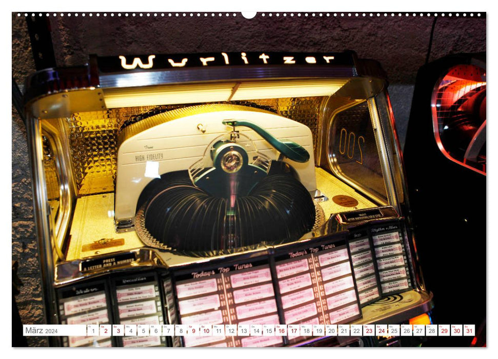 Wurlitzer and Co. (CALVENDO Premium Wall Calendar 2024) 