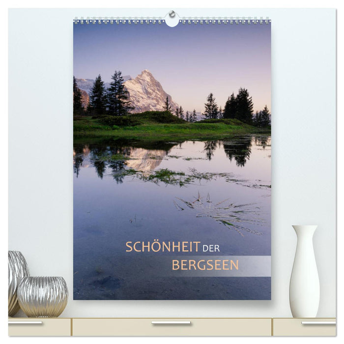 Beauty of the mountain lakes (CALVENDO Premium Wall Calendar 2024) 