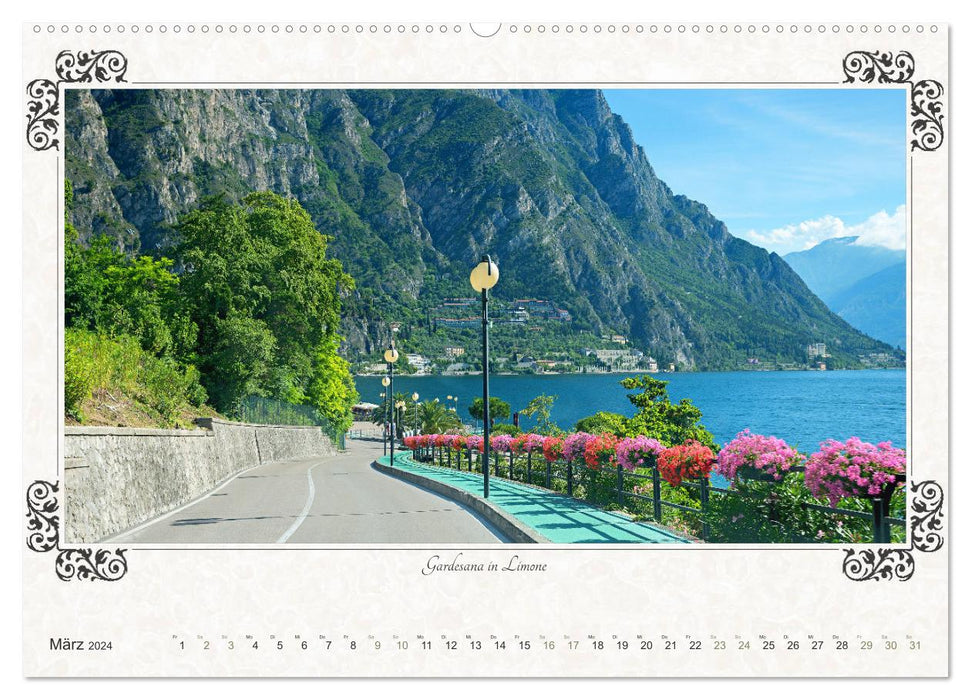 Gardasee - Idylle am Lago 2024 (CALVENDO Wandkalender 2024)