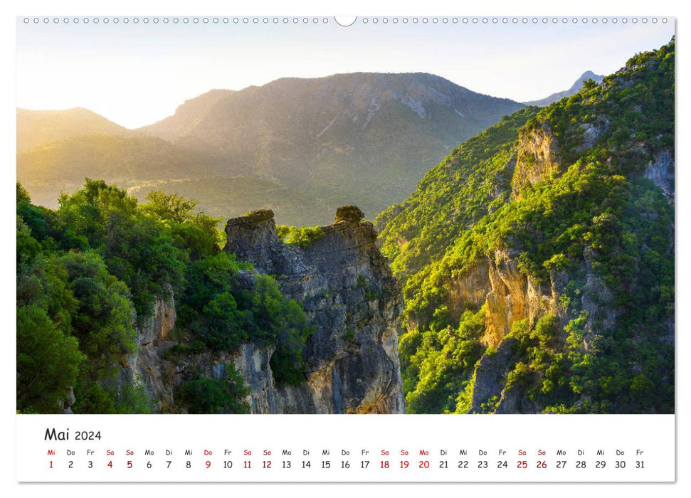 Andalusien - Weiße Dörfer und wilde Natur (CALVENDO Wandkalender 2024)