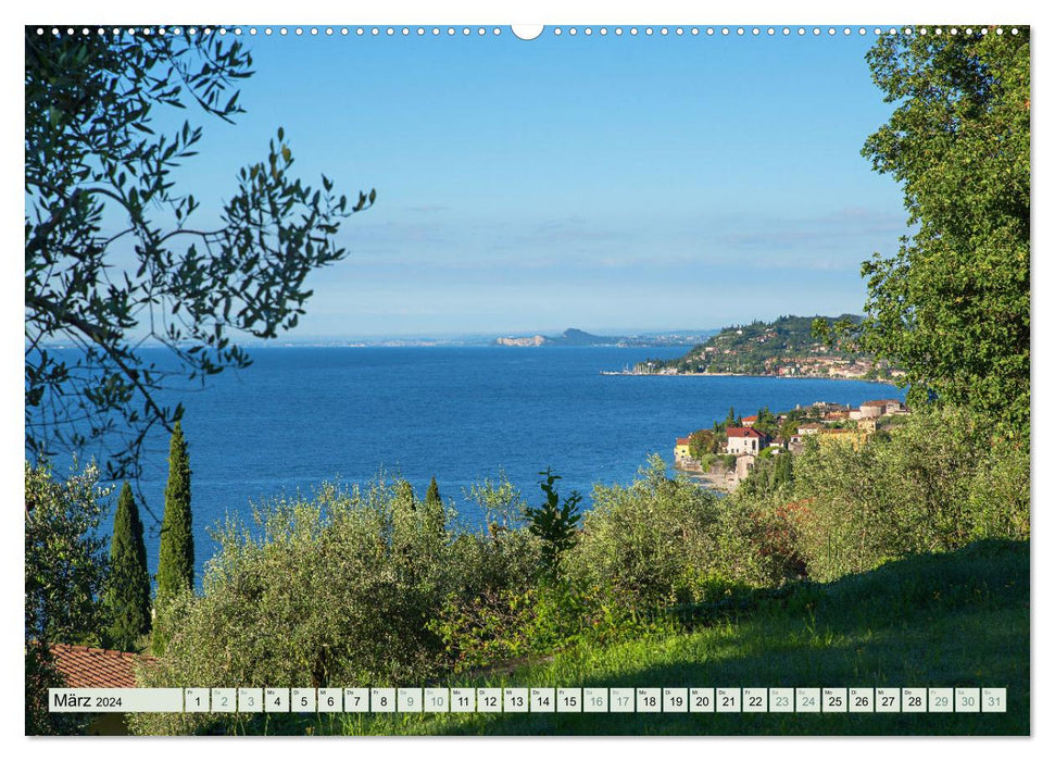 Gardasee - Perle Italiens 2024 (CALVENDO Premium Wandkalender 2024)